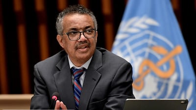 File photo: World Health Organisation (WHO) Director-General Tedros Adhanom Ghebreyesus. Reuters