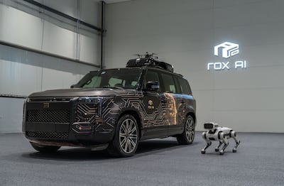 Rox says its vehicles are Made in the UAE but made for the world. Supplied Image