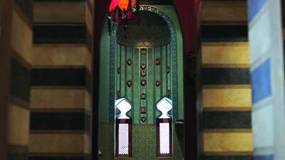 A small prayer room sits quietly inside a commercial store at The Courtyard.