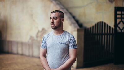 Ahmed Sayed, an egyptian living in Sharjah, is battling thyroid cancer and has no health insurance. Anna Nielsen for The National.