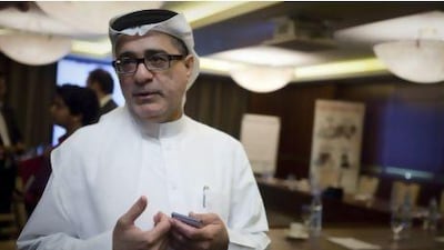 Mohammed Al Ali, the chief executive of National Bonds, wants to cover four million employees who earn less than Dh1,000 a month. Razan Alzayani / The National