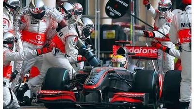 Mumtalakat Holding Company owns about 30 percent of the McLaren Group.