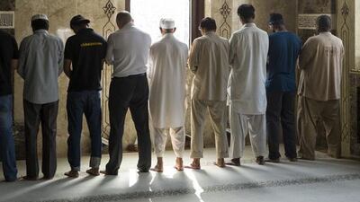 The Masjid Al Rahim Mosque in Dubai Marina has brought together the Muslim community this Ramadan, residents said. Antonie Robertson / The National