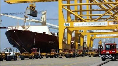 Dubai's Jebel Ali port, managed by DP World. AFP