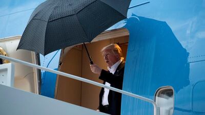 President Donald Trump imposes tariffs on all goods from Mexico until illegal immigration stops. AP