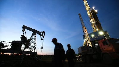 Brent fell to a six-month low of US$48.24 after Chinese data showed exports fell 8.3 per cent in July, before recovering to $48.85. Andrey Rudakov / Bloomberg