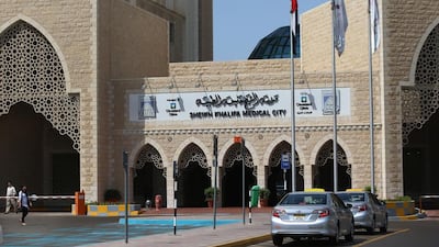 Sheikh Khalifa Medical Centre in Abu Dhabi. (Delores Johnson / The National )