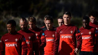 Portugal finished second in Uefa World Cup qualifying Group F, behind Russia. Francisco Leong / AFP