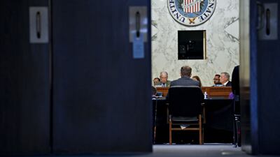 This was Mr Zatko's first public appearance since making his explosive allegations against the social media company. Bloomberg