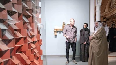 Dr. Sheikh Sultan bin Muhammad Al Qasimi, Supreme Council Member and Ruler of Sharjah, today inaugurated the 22nd edition of Sharjah Islamic Arts Festival, under the theme, ‘Prospect’ organised by the Cultural Affairs Department at the Sharjah Department of Culture, at the Sharjah Art Museum. WAM