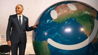 Salaheddine Mezouar, president of the COP22 climate talks, opens the talks on implementing the Paris climate pact in Marrakesh on November 7, 2016. Fadel Senna / AFP