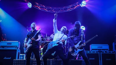 Status Quo recently lost one of two of its main faces, when singer and guitarist Parfitt died. Photo by Christie Goodwin