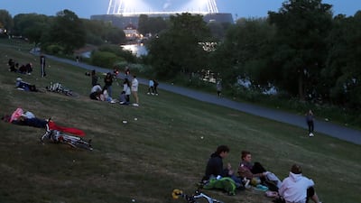 General view of the Weserstadion during the German Bundesliga soccer match between SV Werder Bremen and Bayer 04 Leverkusen in Bremen, Germany. EPA