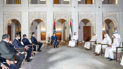 Sheikh Mansour bin Zayed, Deputy Prime Minister and Minister of Presidential Affairs, Dr Anwar Gargash, Diplomatic Adviser to the UAE President Sheikh Khalifa, and Ali bin Hammad Al Shamsi, Deputy Secretary General of the UAE Supreme National Security Council also attended the meeting. MOPA