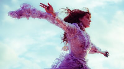 Florence And The Machine perform at the Leeds Festival at Branham Park in Leeds, England. Getty Images