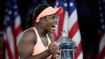 Sloane Stephens won the US Open singles title last year. It is the only major trophy she has won yet. AP Photo