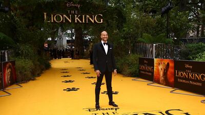 Keegan-Michael Key attends the premiere of Disney's 'The Lion King' in London's Leicester Square on July 14, 2019. AP