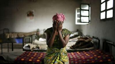 "They were very rough," says Jolie, a 31-year-old mother of five, about six soldiers who raped her during an attack on her village.