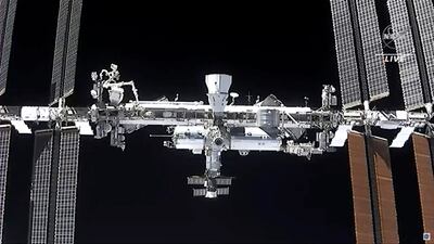 Spacewalks outside of the International Space Station are generally a daunting task, but imagine doing them while wearing bulky spacesuits that weigh 127 kilograms. Astronauts regularly venture outside of the football field-sized orbiting laboratory to do maintenance work on the structure, such as fixing solar panels and repairing the hardware. Nasa via AP