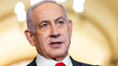 Israeli Prime Minister Benjamin Netanyahu during his visit to Washington last week. EPA