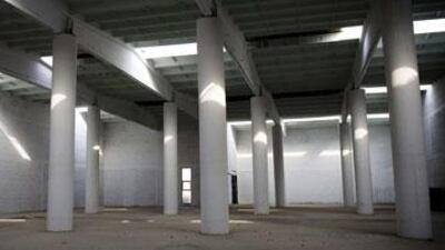 The Jinzhan International Art District was abandoned before completion.