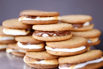 S'more pies at Blaze Pizza