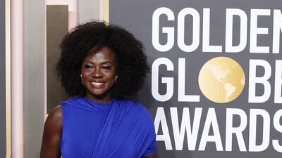 Viola Davis wears Jason Wu. EPA
