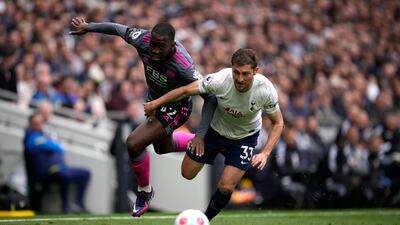 Rodrigo Bentancur – 7 The former Juventus man looked back to his best in the middle of the park alongside Hojbjerg. Booked. AP
