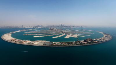 The gang went for a cruise around Palm Jumeirah before being arrested. Jumana ElHeloueh / Reuters