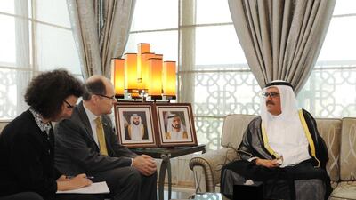Sheikh Hamdan bin Rashid, Deputy Ruler of Dubai and Minister of Finance, on Monday met Christian Schmidt, German minister of food and agriculture, to discuss joint investments in the agricultural sector between the two countries. Wam