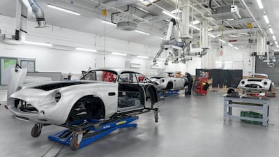 Just 19 DB4 and DBS GT Zagato Continuation models will be built. Courtesy Aston Martin