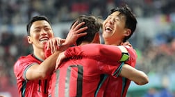 Son Heung-min has scored 54 goals in 142 appearances for South Korea. Getty Images