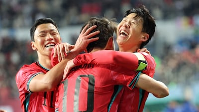 Son Heung-min has scored 54 goals in 142 appearances for South Korea. Getty Images