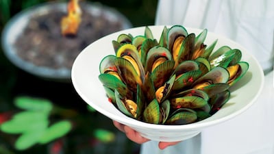Mussels, part of the Taste New Zealand competition. Courtesy Taste New Zealand