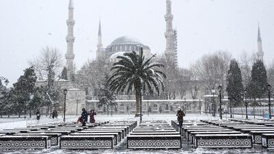 Turkey has signalled at the start of the new year that it wishes to come in from the cold. EPA