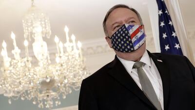 Secretary of State Mike Pompeo also announced penalties against six entities and two individuals for evading US sanctions on Iran. AP