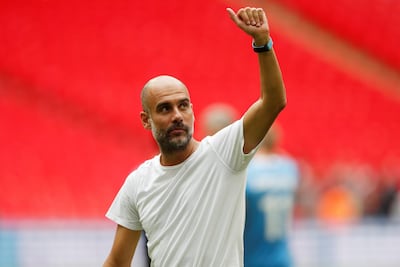 Pep Guardiola has realistic hopes his Manchester City side can channel even greater heights in 2019/20. Reuters