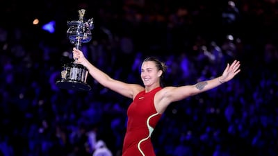 Aryna Sabalenka secured back-to-back titles at Melbourne Park. Getty Images