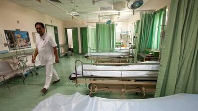 Al Dhaid Hospital in Sharjah has closed its outpatient department, one of several recent moves brought on by a lack of equipment and doctors.