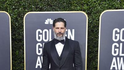 Joe Manganiello, wearing Dolce & Gabbana, arrives at the 77th annual Golden Globe Awards at the Beverly Hilton Hotel on January 5, 2020. AFP