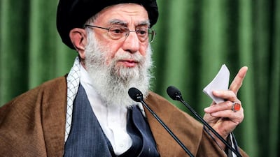 Iran's supreme leader Ayatollah Ali Khamenei. AFP
