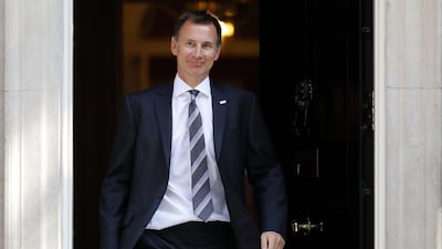 Foreign secretary Jeremy Hunt ordered the change after an immediate review. AFP.