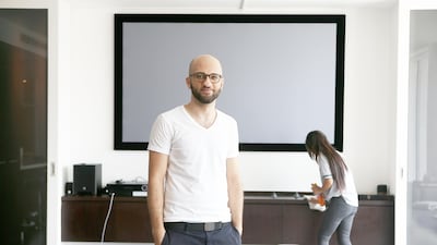 Abdul Kareem Abdulghani, the founder of the MaidMe app set up his business after struggling to find reliable home help. Pawan Singh / The National