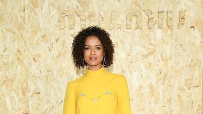 Gugu Mbatha-Raw attends the Miu Miu show as part of Paris Fashion Week on October 1, 2019. Getty Images