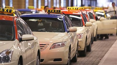 A sum of Dh33.3m will be distributed among almost 6,700 taxi drivers in Dubai, on the order of Sheikh Mohammed bin Rashid, Vice President and Ruler of Dubai. Pawan Singh / The National