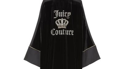 The abaya from Juicy Couture. Courtesy Juicy Couture