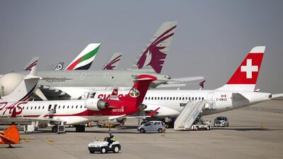 The rapid growth of Gulf airlines across Europe and the United States has triggered tensions with some of their biggest competitors on either side of the Atlantic. Jasper Juinen / Bloomberg