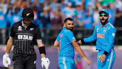 India face New Zealand in the World Cup semi-final in Mumbai on Wednesday. Reuters