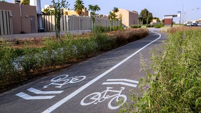 There are bike and walking tracks within the compound.