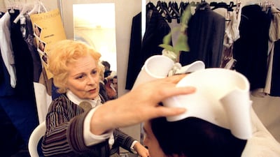 Westwood died 'peacefully, and surrounded by her family in Clapham', her representatives said. AFP